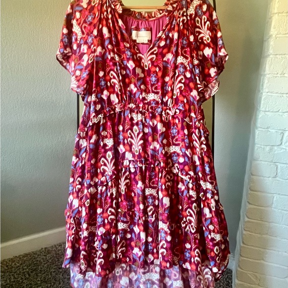 Anthropologie Dresses & Skirts - Anthropologie Women’s Dress in Red and White Pattern